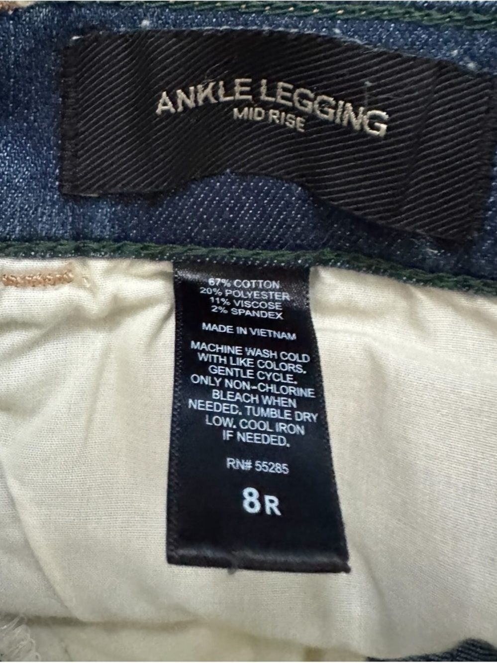 Express Women's Medium Blue Skinny Jeans - Picture 7 of 8